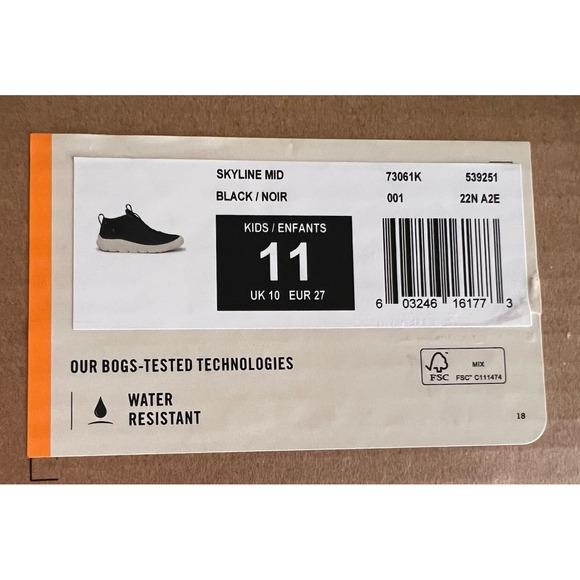 Kids Bogs Skyline Mid Size 11 US; 10 UK - NIB - Picture 9 of 10